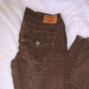 Corduroy True Religion pants